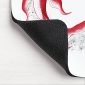 Martial Flow Abstract Yin Yang Kampfsport Mousepad (Ecke)