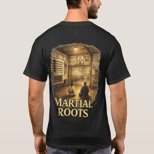 Martial Roots Lineage Karate T-Shirt (Rückseite)