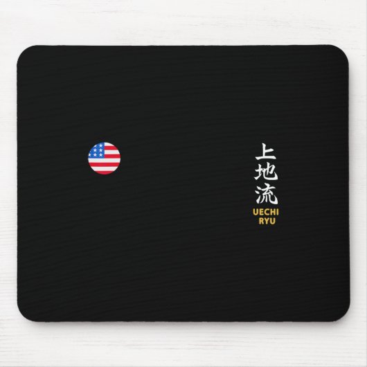 Martialartsshop Uechi Ryu Karate Usa Mousepad (Vorne)