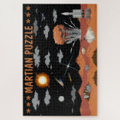 Martian Art Sci Fi Mars Story Puzzle (Vertikal)