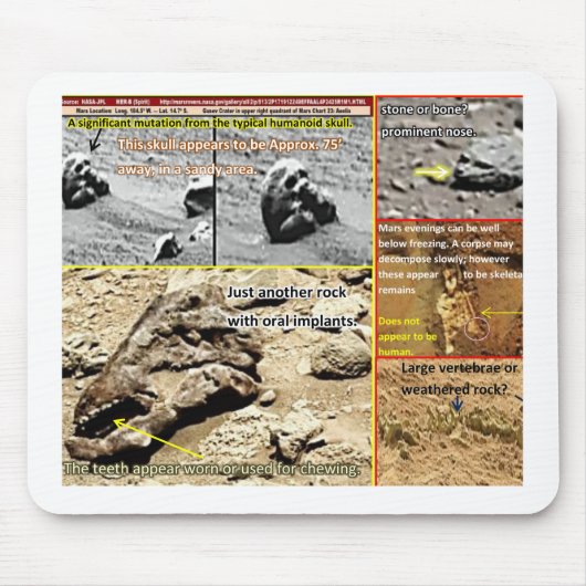 Martian Boneyard Mousepad (Vorne)