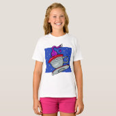 Martian Character Girls T - Shirt (Vorne ganz)