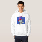 Martian Character Mens Hoodie (Vorne ganz)