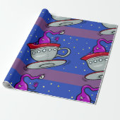 Martian Character Wrapping Paper Geschenkpapier (Ungerollt)