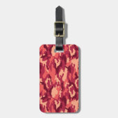 MARTIAN DESERT CAMOUFLAGE / CAMOUFLAGE DAZZLE PATT GEPÄCKANHÄNGER (Vorderseite vertikal)