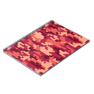 MARTIAN DESERT DIGITAL CAMO / CAMOUFLAGE NOTIZBLOCK