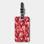 MARTIAN DESERT DIGITALE CAMOUFLAGE / CAMOUFLAGE GEPÄCKANHÄNGER (Vorderseite vertikal)