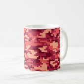 MARTIAN DESERT DIGITALE CAMOUFLAGE / CAMOUFLAGE KAFFEETASSE (VorderseiteRechts)
