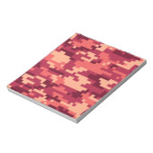 MARTIAN DESERT DIGITALE CAMOUFLAGE / CAMOUFLAGE NOTIZBLOCK (Rotiert)