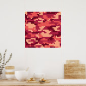 MARTIAN DESERT DIGITALE CAMOUFLAGE / CAMOUFLAGE POSTER (Küche)