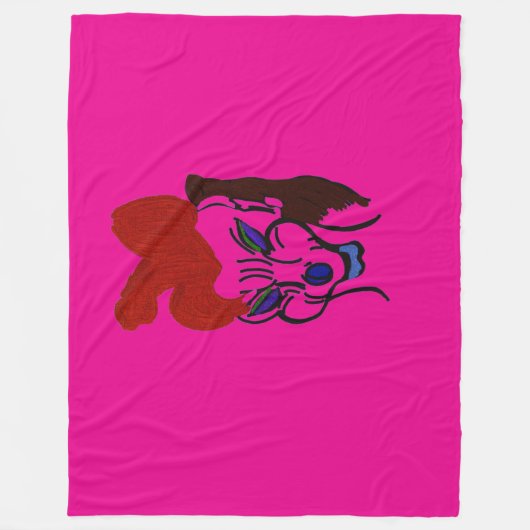 Martian Hound Fleecedecke (Vorderseite)