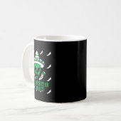 Martian Illegal Alien Mexican Area-51 Funny Hallow Kaffeetasse (Vorderseite Links)