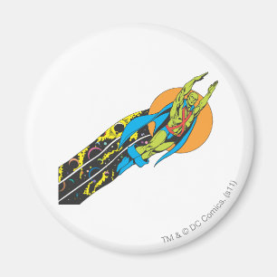 Martian Manhunter hebt ab Magnet