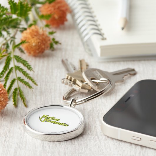 Martian Manhunter Logo Schlüsselanhänger (Seite)