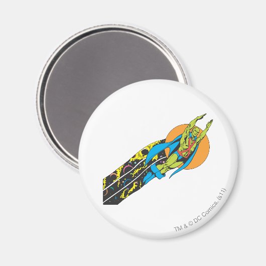 Martian Manhunter nimmt Flug Magnet (Vorderseite/Rückseite)