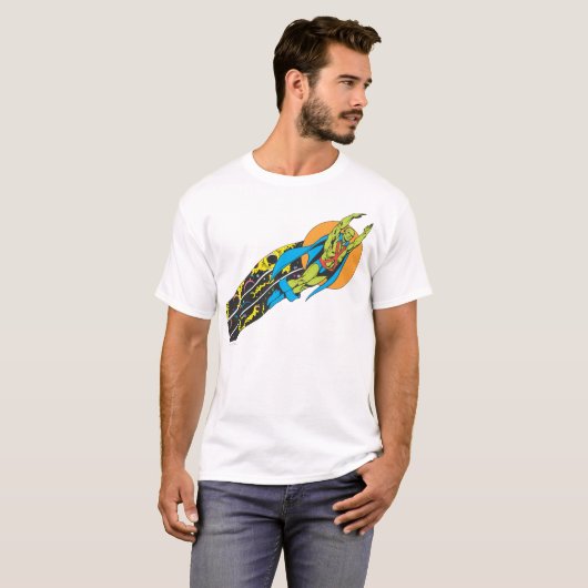 Martian Manhunter nimmt Flug T-Shirt (Vorne ganz)