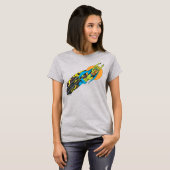 Martian Manhunter nimmt Flug T-Shirt (Vorne ganz)