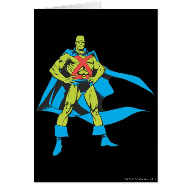 Martian Manhunter Posen (Vorne)