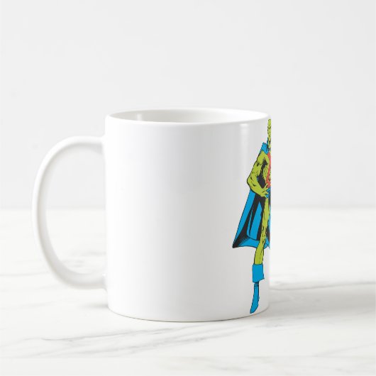 Martian Manhunter Posen Kaffeetasse (Links)