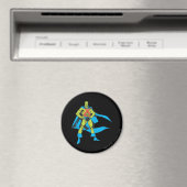 Martian Manhunter Posen Magnet (In Situ (Geschirrspüler))