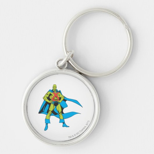 Martian Manhunter Posen Schlüsselanhänger (Vorne)