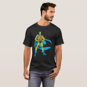 Martian Manhunter Posen T-Shirt (Vorne ganz)