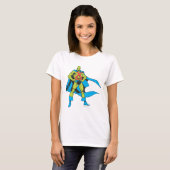 Martian Manhunter Posen T-Shirt (Vorne ganz)