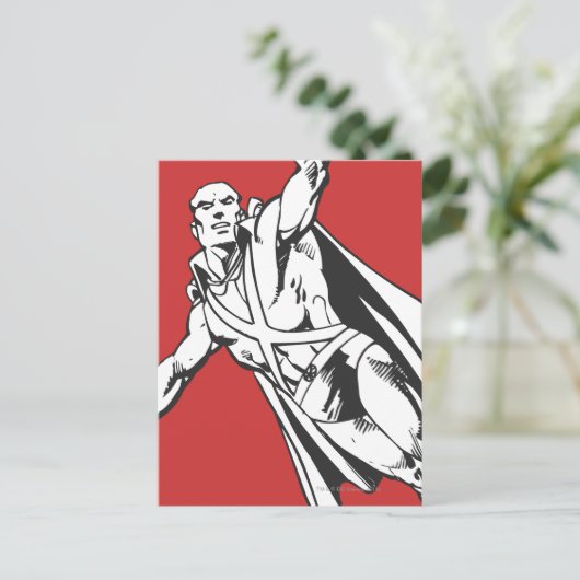 Martian Manhunter Soars 2 Postkarte (Stehend Vorderseite)
