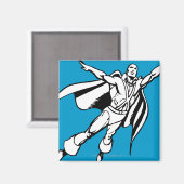 Martian Manhunter Soars 3 Magnet (Vorderseite/Rückseite)