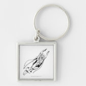 Martian Manhunter Soars 4 Schlüsselanhänger (Vorne)