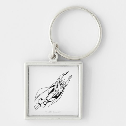 Martian Manhunter Soars 4 Schlüsselanhänger (Vorne)