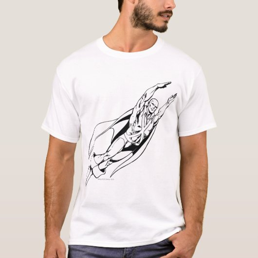 Martian Manhunter Soars 4 T-Shirt (Vorderseite)