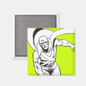 Martian Manhunter Soars 5 Magnet (Vorderseite/Rückseite)