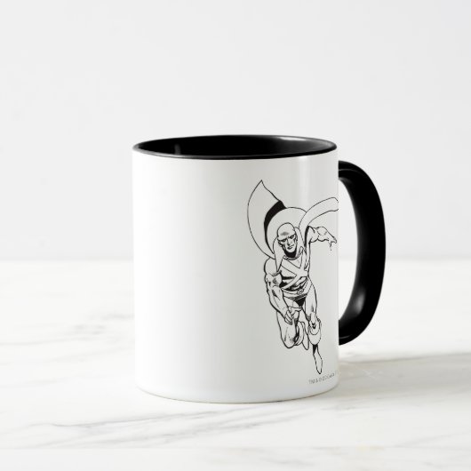 Martian Manhunter Soars 5 Tasse (VorderseiteRechts)