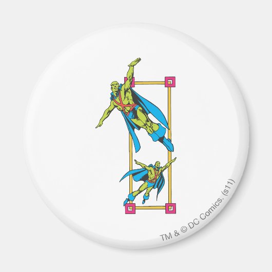 Martian Manhunter Soars Magnet (Vorne)