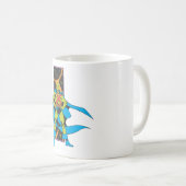 Martian Manhunter & Space Background Kaffeetasse (VorderseiteRechts)