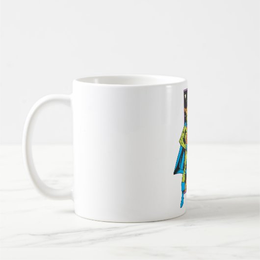 Martian Manhunter & Space Background Kaffeetasse (Links)