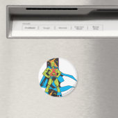 Martian Manhunter & Space Background Magnet (In Situ (Geschirrspüler))