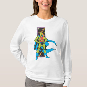 Martian Manhunter & Space Background T-Shirt