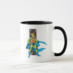 Martian Manhunter & Space Background Tasse
