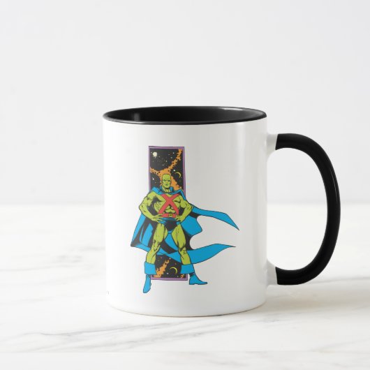 Martian Manhunter & Space Background Tasse (Rechts)