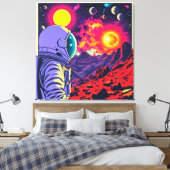 MARTIAN SETTLERS 5 LEINWANDDRUCK (Insitu (Schlafzimmer))