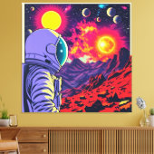 MARTIAN SETTLERS 5 LEINWANDDRUCK (Insitu (Wohnzimmer))