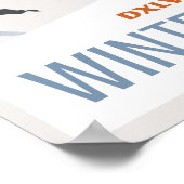 Martian Winter Olympia Poster (Ecke)