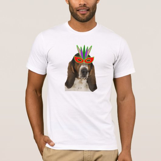 Martigras Dachshund-Jagdhund-Shirt T-Shirt (Vorderseite)