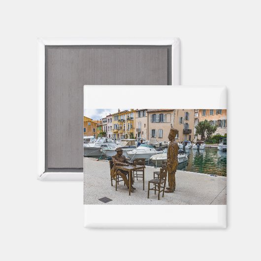Martigues, la Venise rovençale Magnet (Vorderseite/Rückseite)