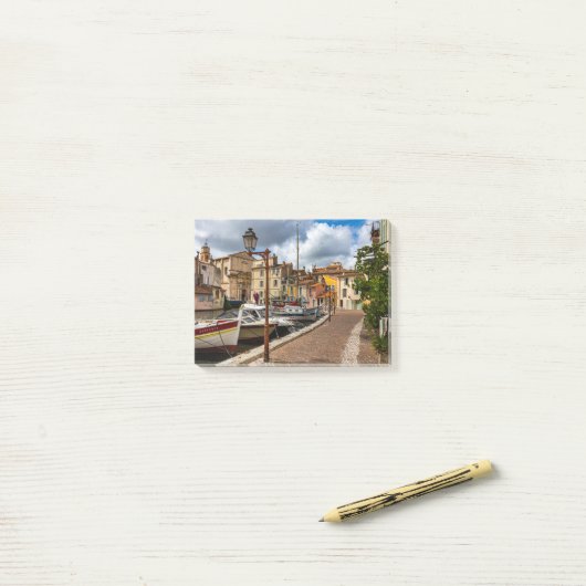 Martigues, Rovençale Post-it Klebezettel (Auf Schreibtisch)