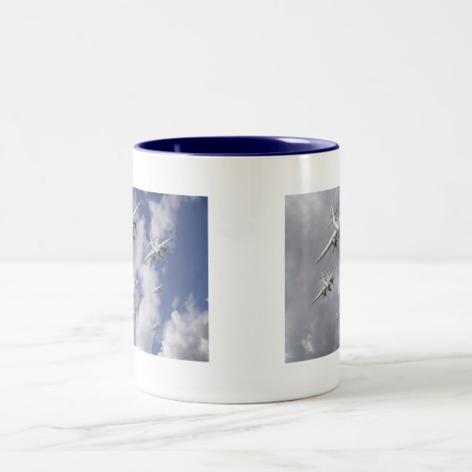 Martin B26 Marauders , Zweifarbige Tasse (Mittel)