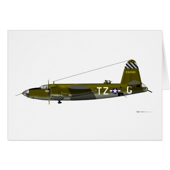Martin B-26 Marauder (Vorderseite (Horizontal))
