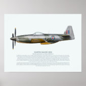 Martin - Baker MB5 Poster (Vorne)